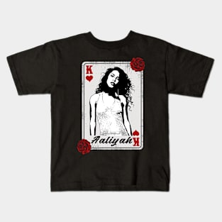 Vintage Card Aaliyah Kids T-Shirt